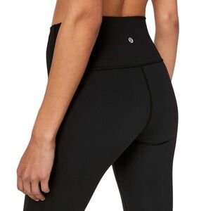 Lululemon Wunder Under High-Rise Tight 28" *Full-On Luxtreme in Black Sz 18